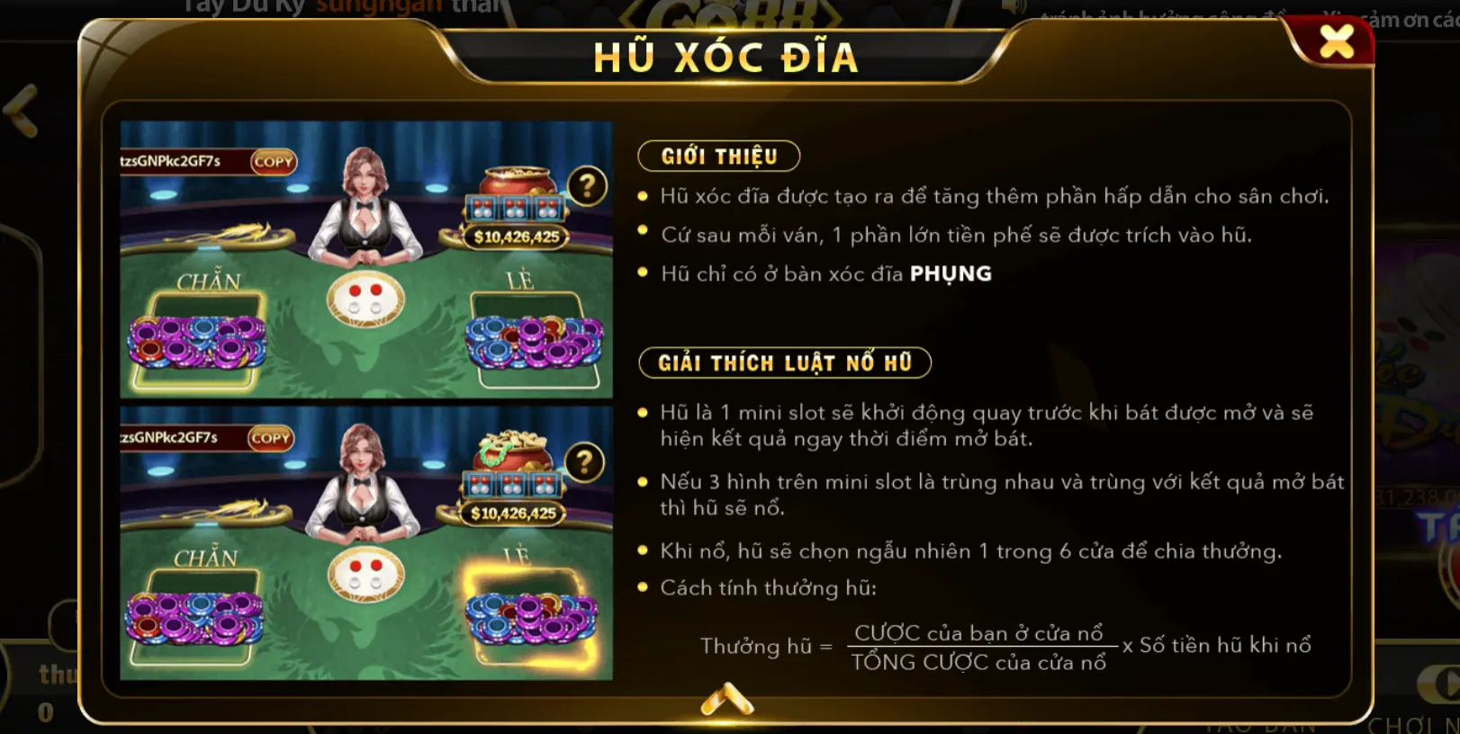 Sự ra đời của tựa game xóc đĩa Go88 online