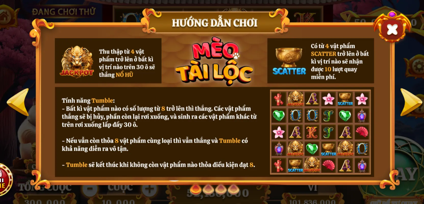 Giới thiệu vòng quay kim cương mèo tài lộc Go88 online